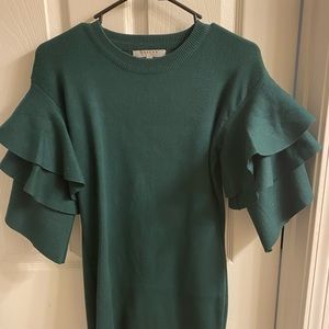 Puff sleeve dress
